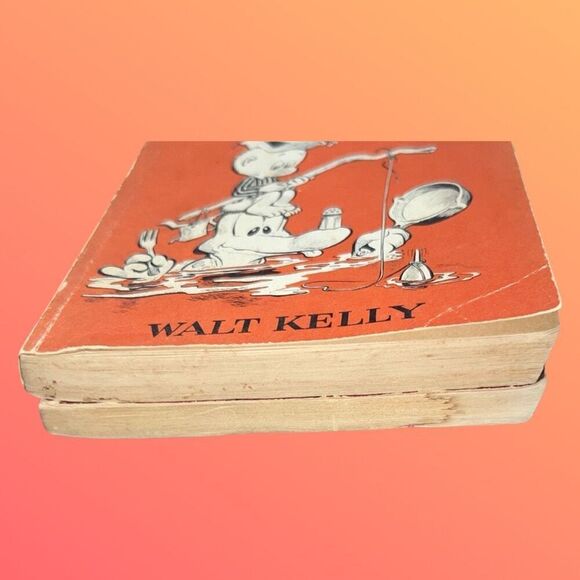 Antique Walt Kelly Pogo (1951) & The Incompleat Pogo (1954) Comics Books - Picture 10 of 12